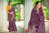 Ganga 118 By 5d Designer Shimmer Chiffon Printed Saree Suppliers In India